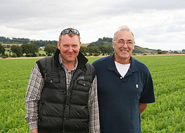 Martin and Mike Silvera, Lochend Farm, Scotlandwell.